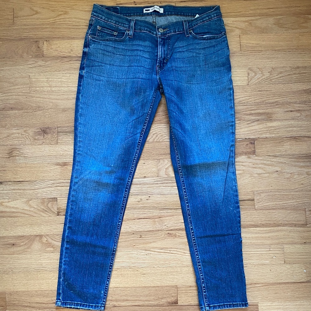 Levi's 524 Too Superlow Skinny Jeans 31x30 - Picture 3 of 11